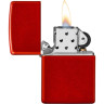 Зажигалка ZIPPO CLASSIC METALLIC RED 49475