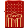 Зажигалка Zippo Metallic Red, арт. 48785