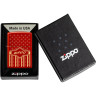 Зажигалка Zippo Metallic Red, арт. 48785